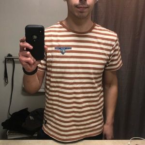 Roark Revival Pocket Striped Tee Size Medium